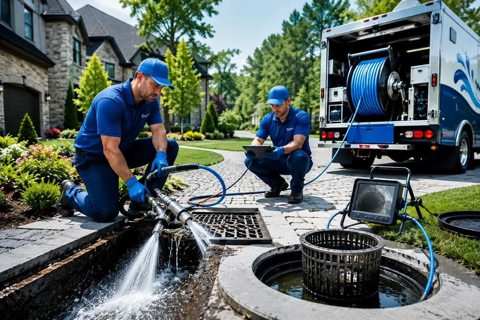 Local outdoor drain cleaning professionals in La Center, KY